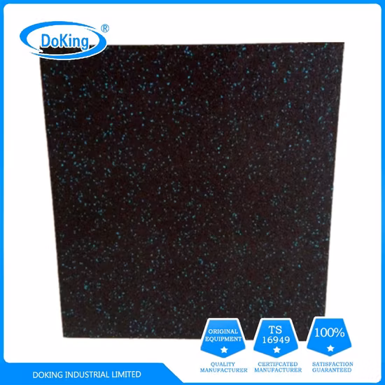 Recycled Outdoor Shock Absorbent Piso Caucho Interlocking Puzzle Fitness Crossfit EPDM Playground Rubber Carpet Paver Gym Roll Tile Mats Flooring for Playground