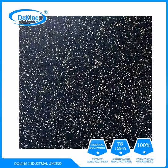 Recycled Outdoor Shock Absorbent Piso Caucho Interlocking Puzzle Fitness Crossfit EPDM Playground Rubber Carpet Paver Gym Roll Tile Mats Flooring for Playground