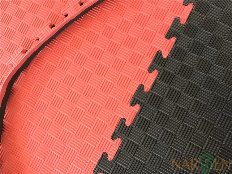 Wholesale 100X100cmx3cm EVA Foam Martial Arts Judo Bjj Jiu Jitsu Karate Taekwondo Mat Interlocking Jigsaw Puzzle Tatami Floor Mats